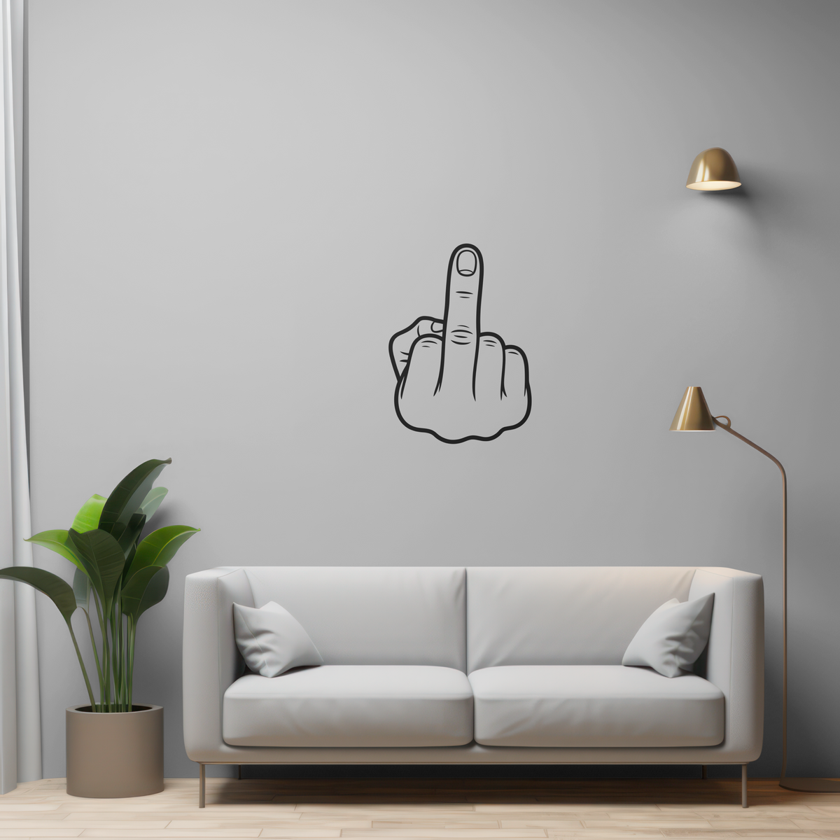 Middle finger 04